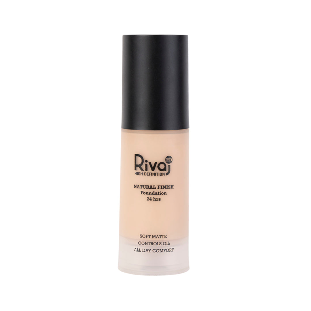 Natural Finish 24 Hrs Foundation - RIVAJ HD