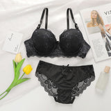 Padded Wired Bra Set - A2123