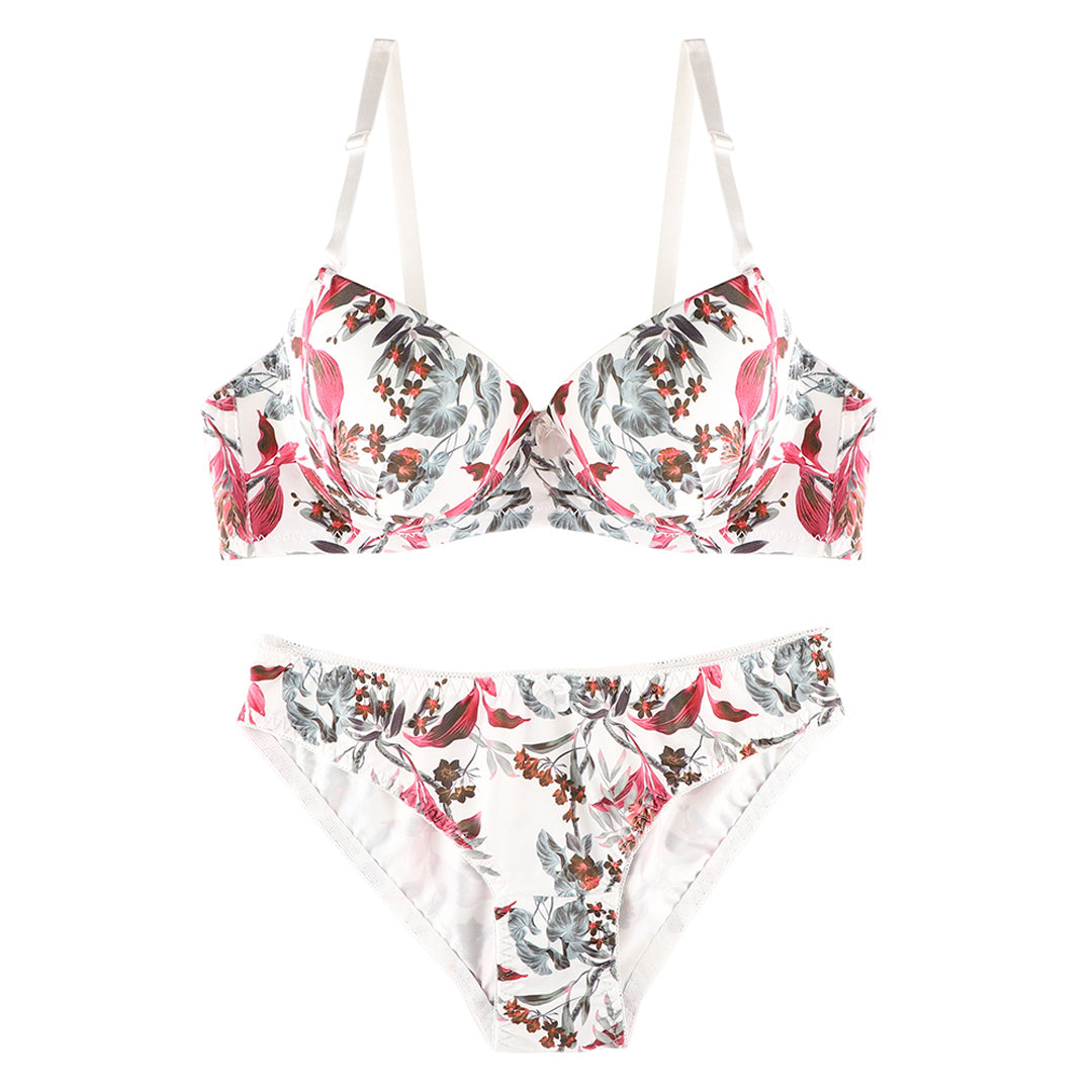 Belleza Lingerie Printed Padded Bra Set - A2134