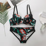 Belleza Lingerie Printed Padded Bra Set - A2138