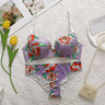 Belleza Lingerie Printed Padded Bra Set - A2138