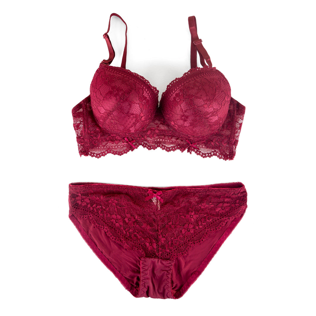 Belleza Thin Cup Bra Set-A51006