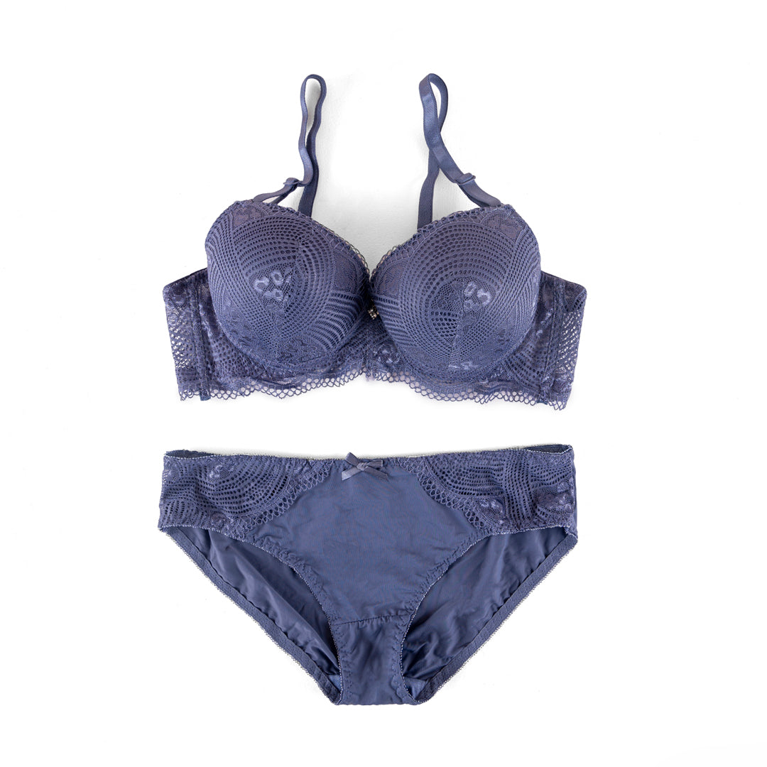 Padded Wired Bra Set-A61019