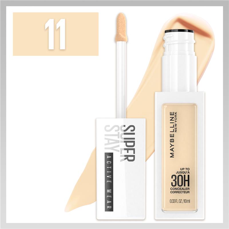 Maybelline Superstay Active Wear 30Hr 11 Nude Concealer 10ml