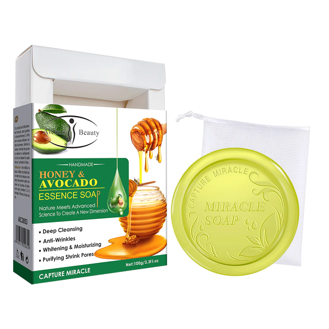 Aichun Beauty Honey & Avocado  Soap 100g