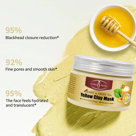 Aichun Beauty Green Tea & Yellow Clay Mask