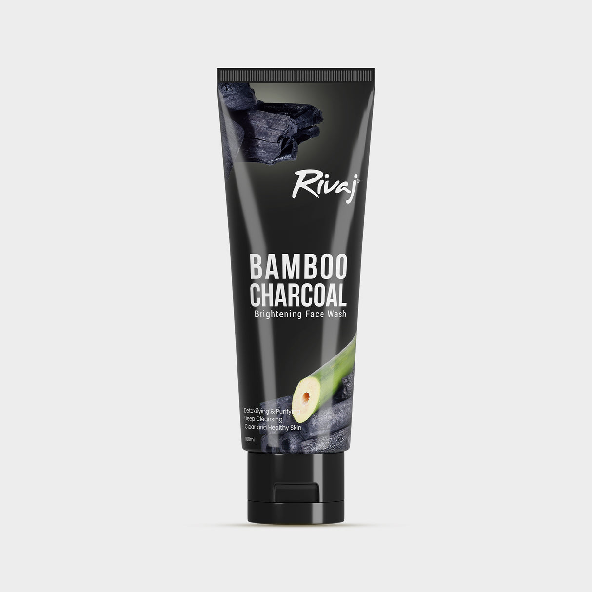 Rivaj Brightening Face Wash Bamboo Charcoal