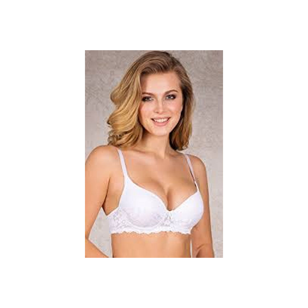 Anil  Underwire Padded Classic Lace T-shirt Bra 3233