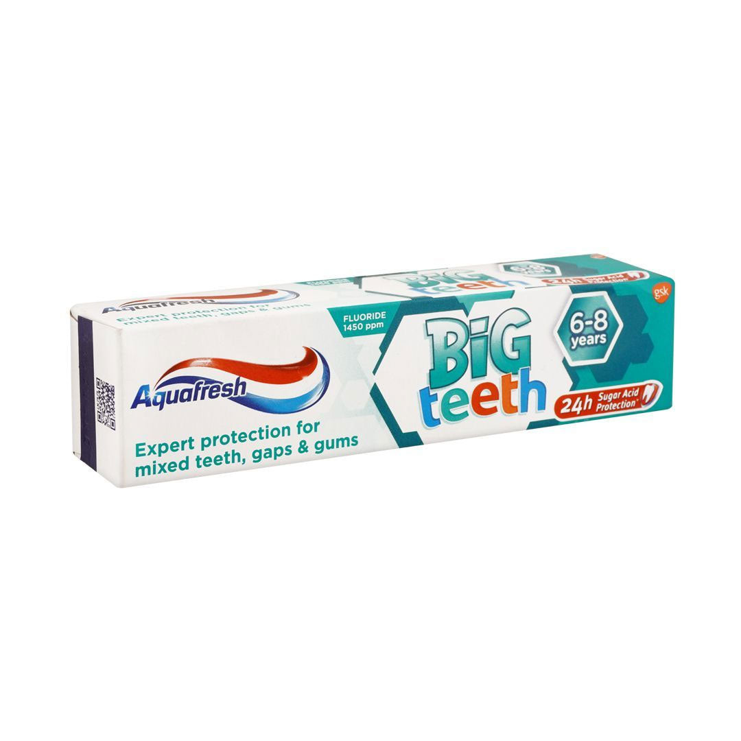 AquaFresh 6Y+ Big Teeth Tooth Paste 50ml