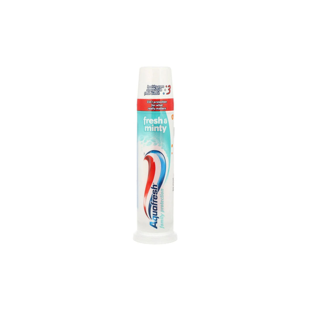 AquaFresh Fresh & Minty Pump Tooth Paste 100ml