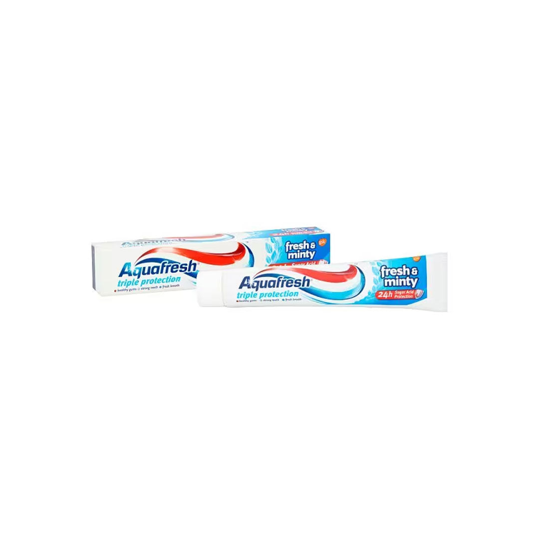 AquaFresh Triple Prot Fresh & Minty Tooth Paste 75ml