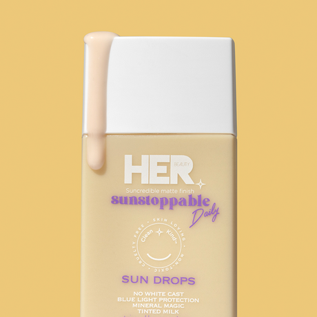 Her Beauty SPF30 Sun Drops Mineral Milk Sunscreen 50g