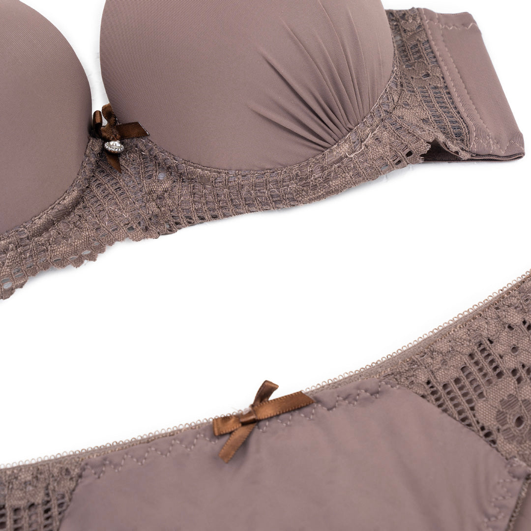 Thin Cup Bra Set - B003