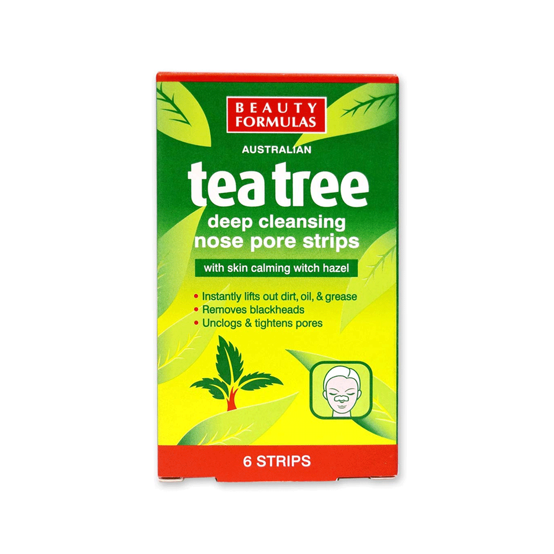 Beauty Formula Tea Tree Nose Strips 6S