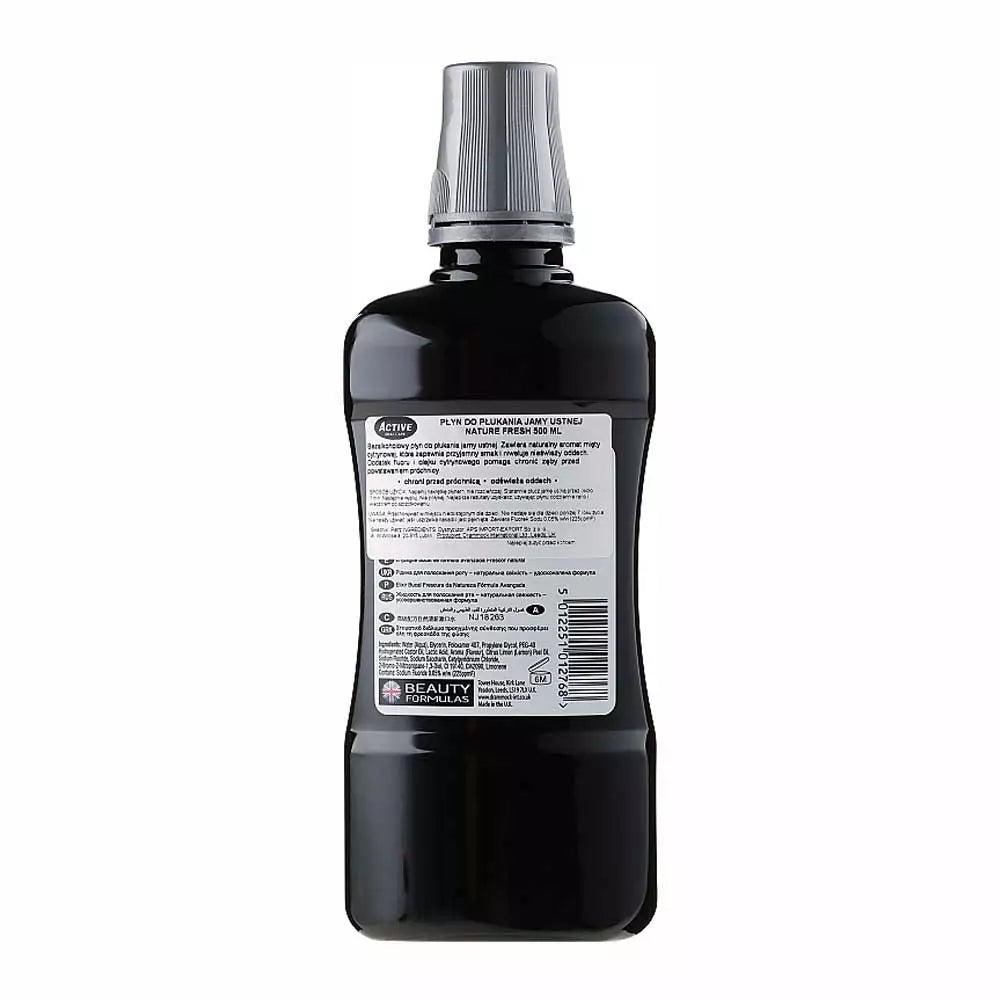 Beauty Formulas Advanced Formulation Charcoal Mouth Wash 500ml