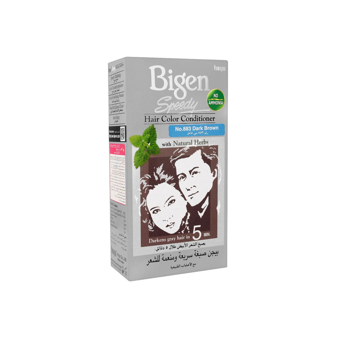 Bigen Speedy Hair Color Conditioner - 883 Dark Brown