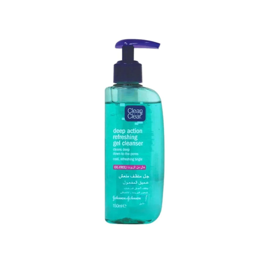 Clean & Clear Deep Action Refreshing Pump Face Wash 150ml