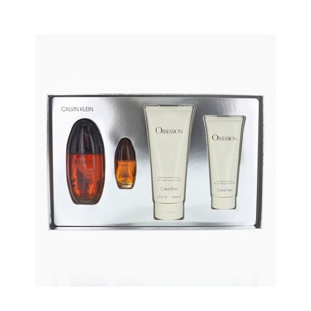 Calvin Klein Women's Obsession Gift Set (Pack of 4)