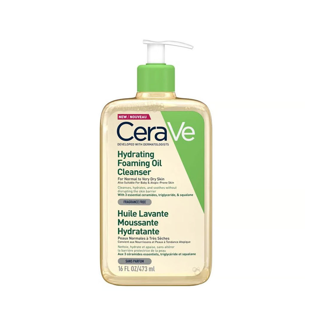 Cerave Hydrating Foaming Oil Cleanser 473ml