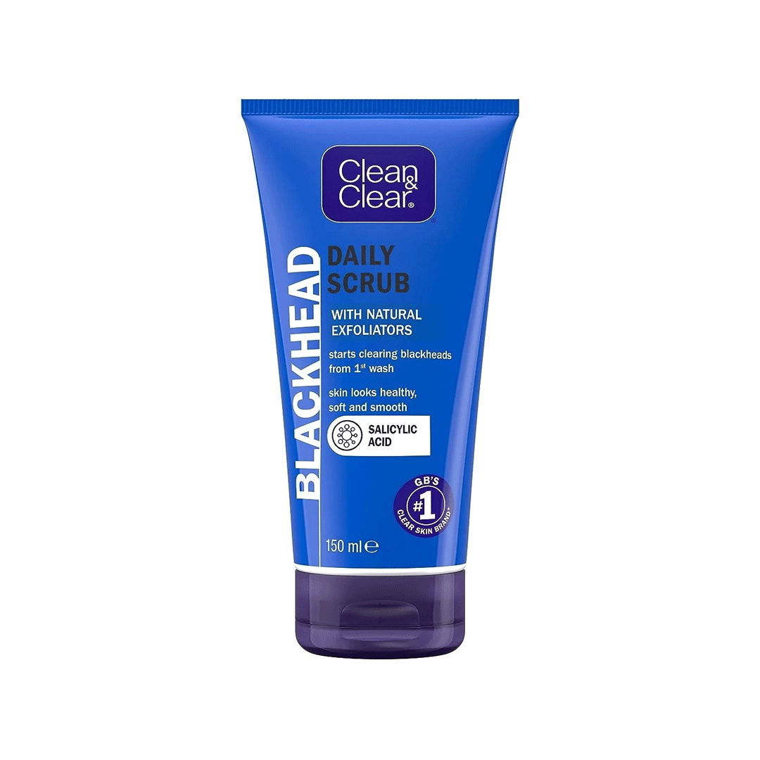 Clean and Clear Blackhead Salicylic Acid Exfoliators Scrub 150ml