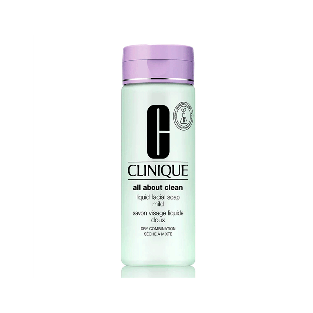 Clinique Liquid Facial Soap For Mild Dry Combination 200ml