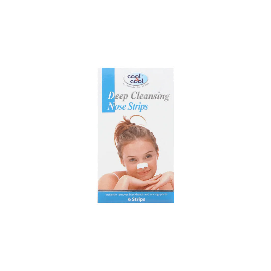 Cool & Cool Deep Cleansing Nose Strips 6'S