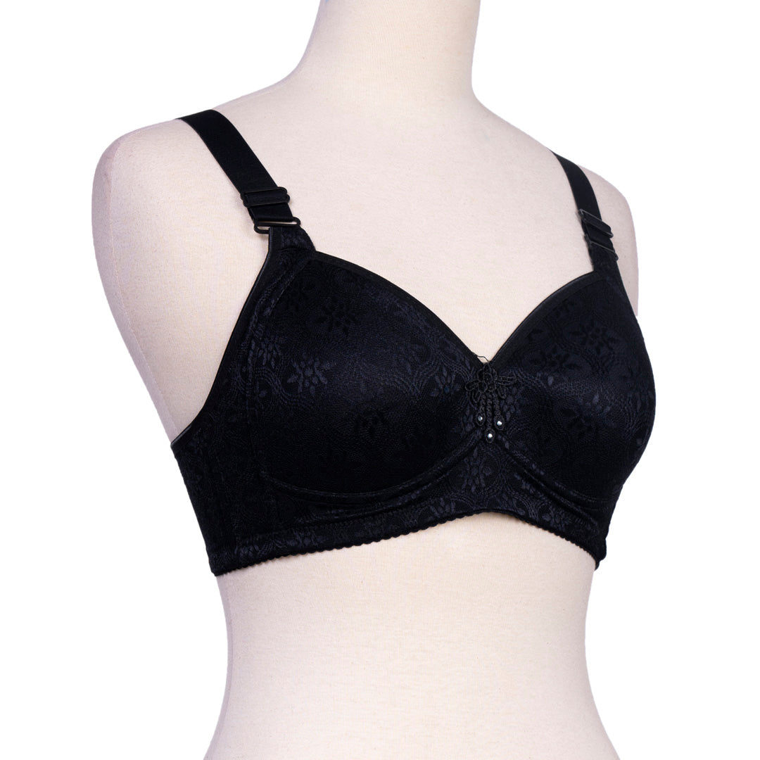 Lightly Padded Non Wired Bra-3341