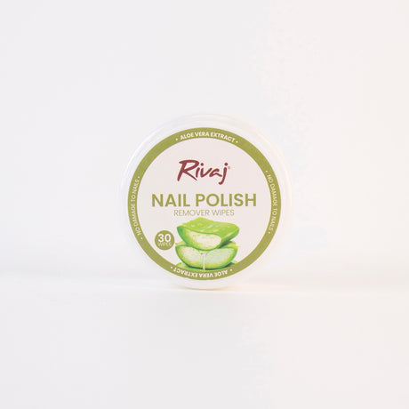 Rivaj Nail Polish Remover Wipes (Aloe Vera Extract)