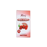 Rivaj Hair Removing Wax Strips (Shea Butter & Berry)