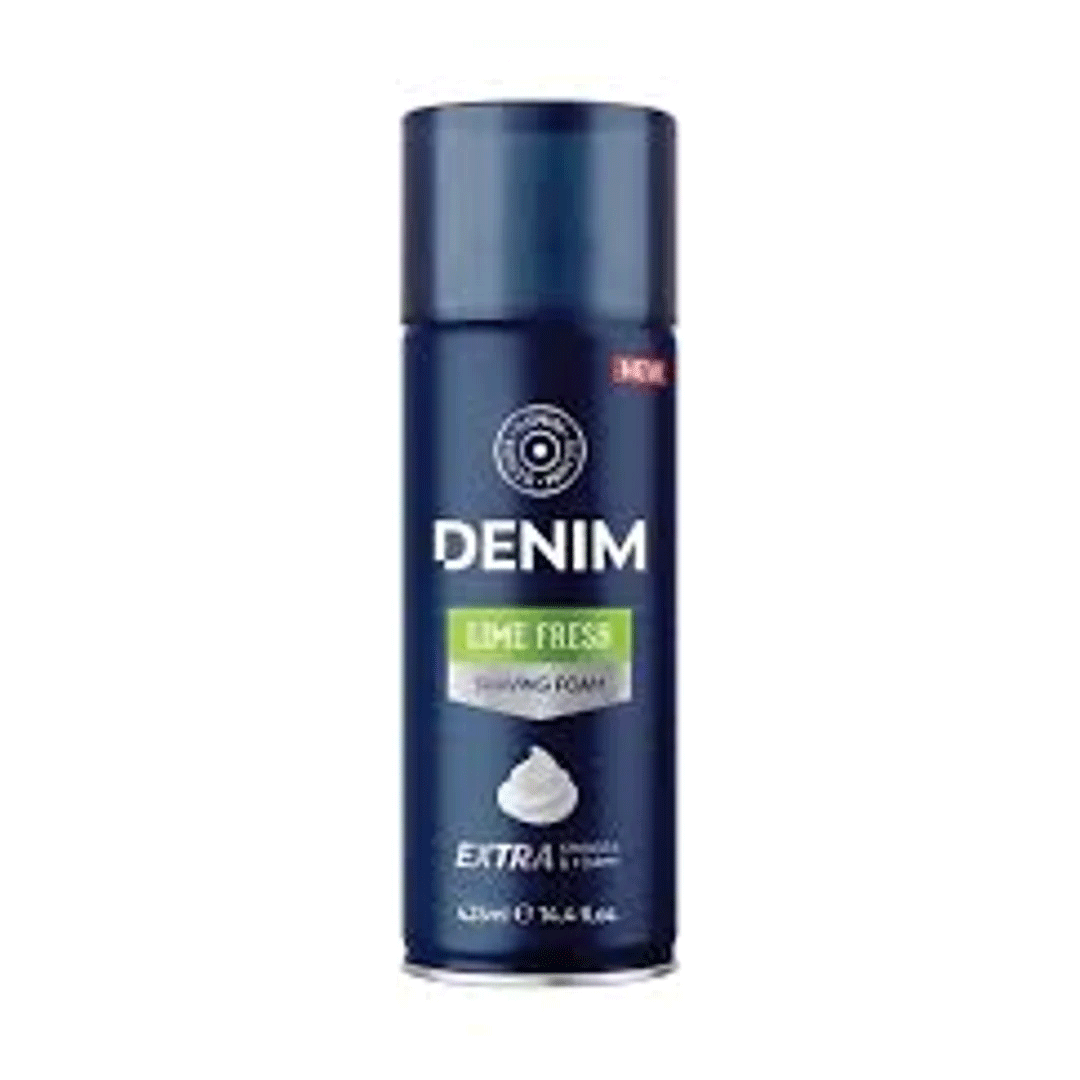 Denim Lime Fresh Shaving Foam 425ml