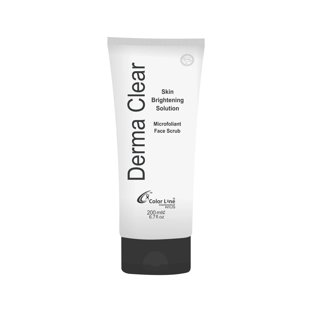 Derma Clear Microfoloant Face Scrub 200ml