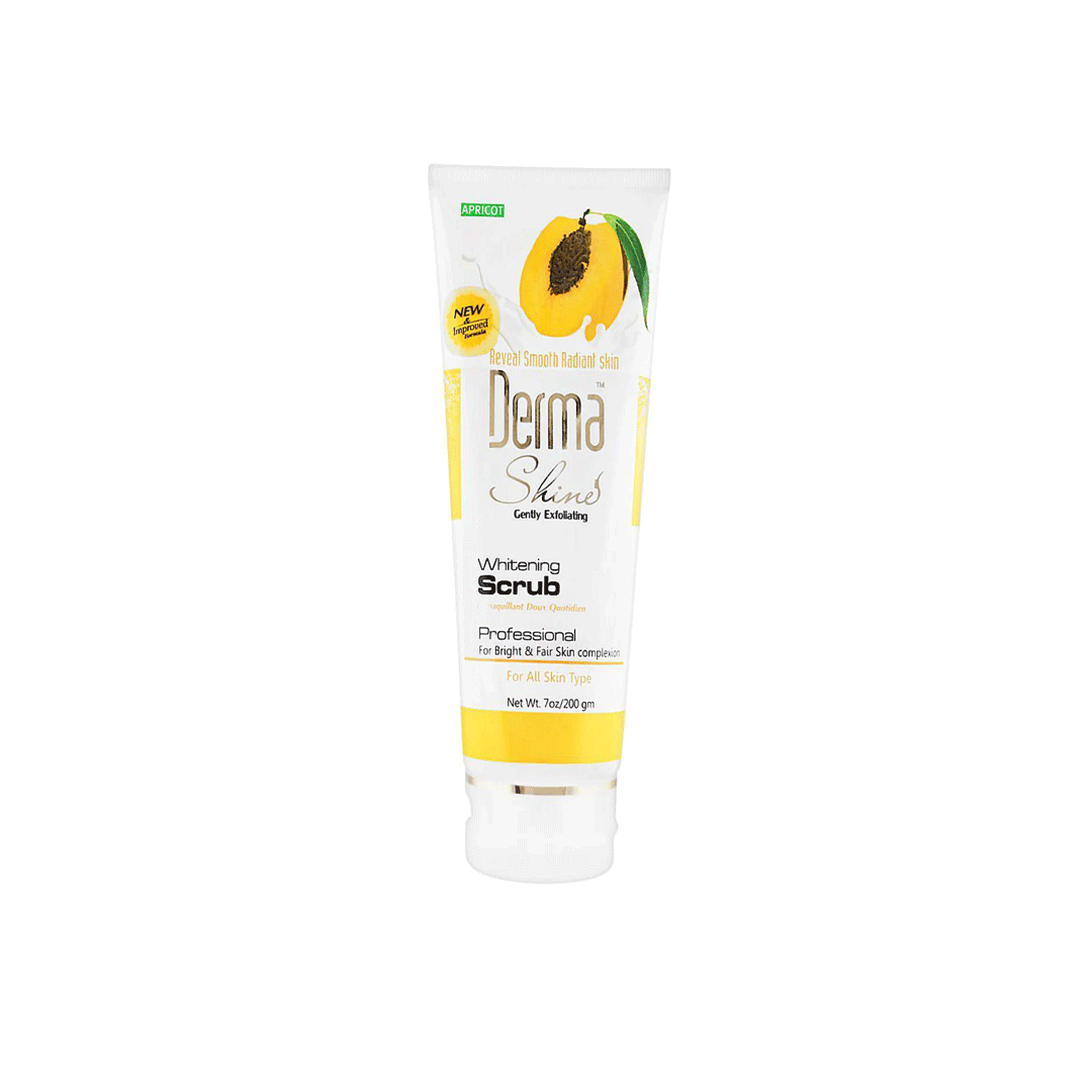 Derma Shine Apricot Brightening Scrub 200g