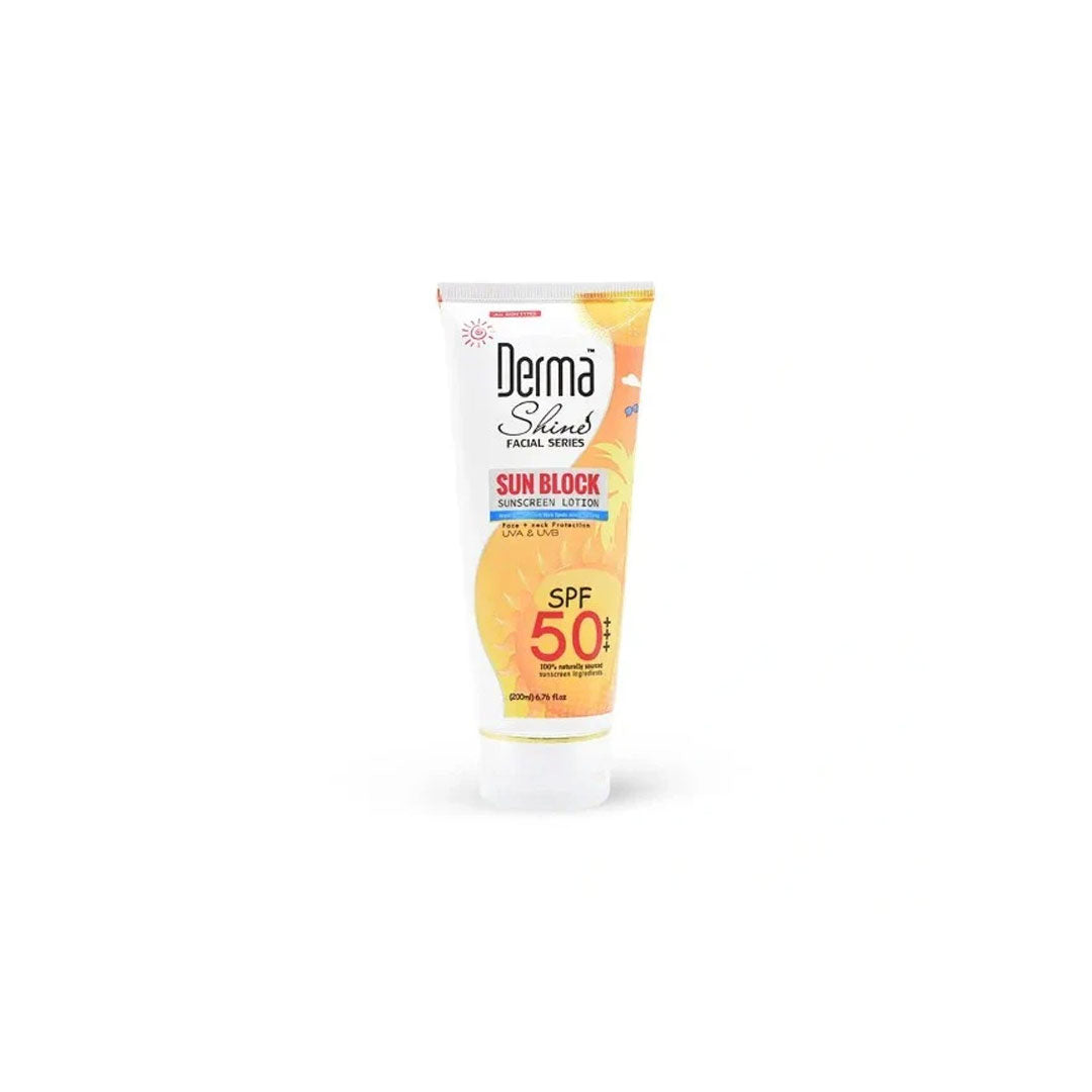 Derma Shine Spf 50 Sunblock 200g