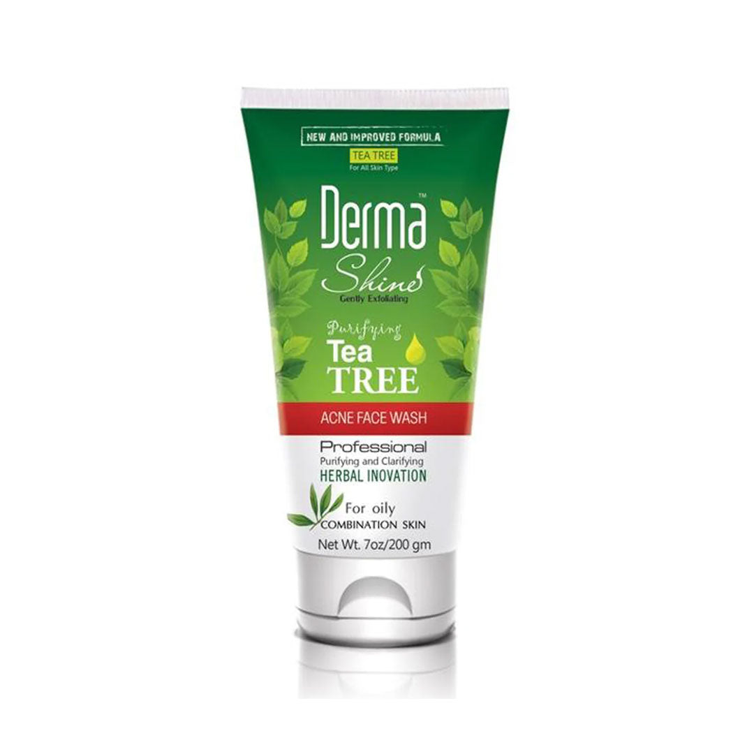 Derma Shine Tea Tree Face Wash 200g