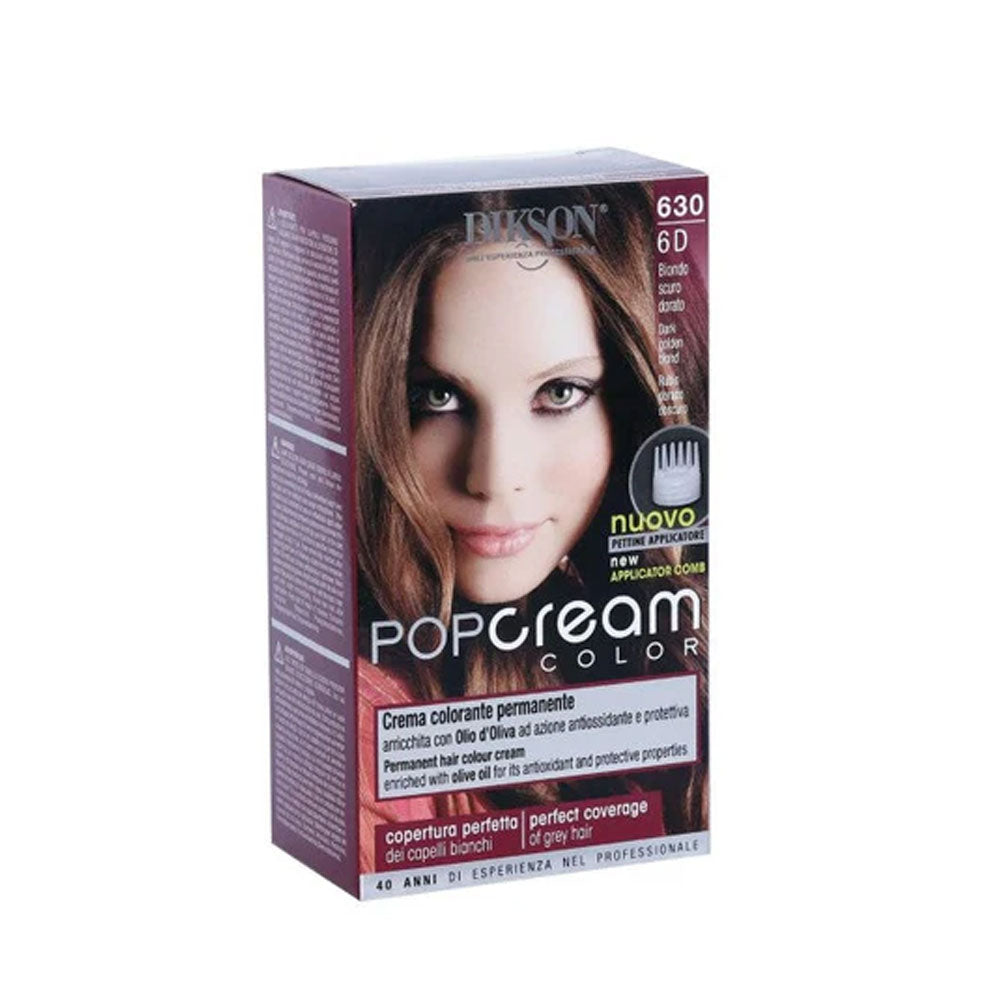 Dikson Pop Hair Color 55 + 70ml -  6.3