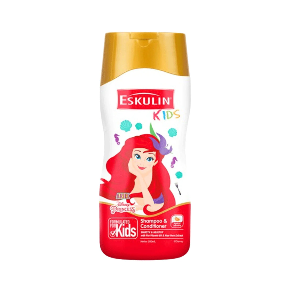 Eskulin Princess Ariel Kids Shampoo & Conditioner 200ml