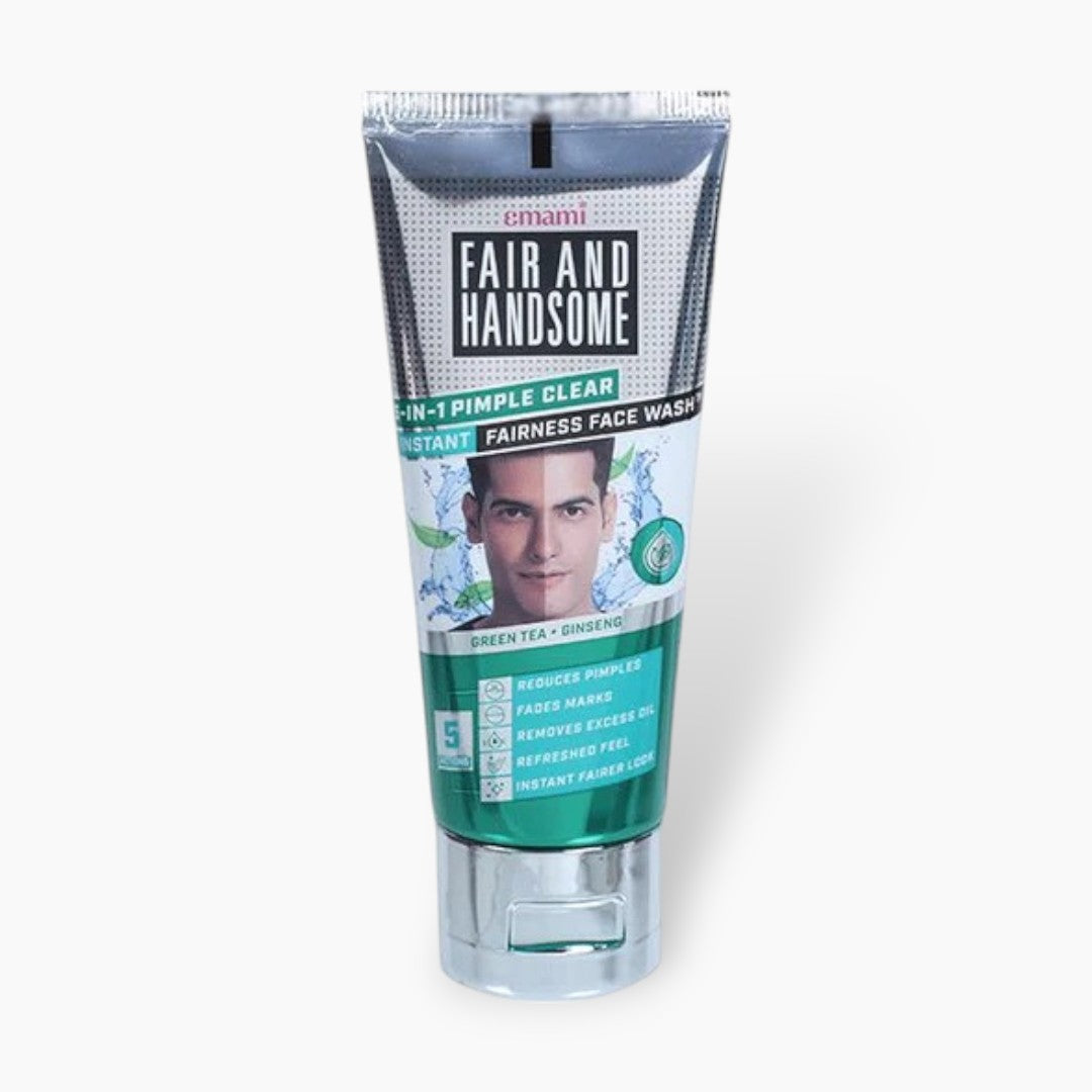 Emami Smart & Handsome 5 In 1 Anti Pimple Face Wash 50g