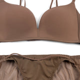 Non Wire Padded Bra Set - F13