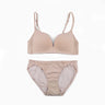 Non Wire Padded Bra Set - F13