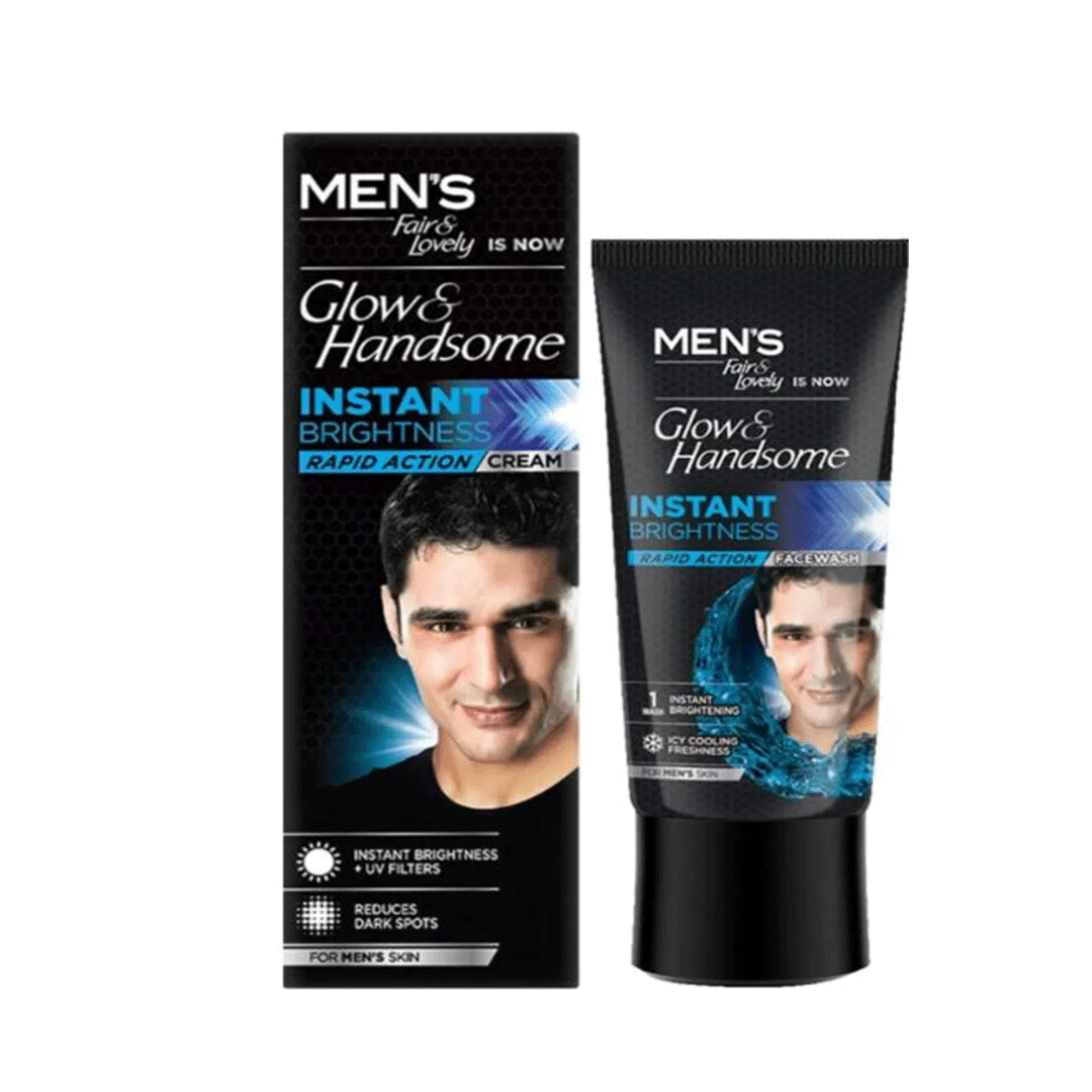 Fair & Lovely Glow & Handsome Men Instant Brightness Cream 50g