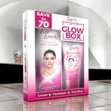 Fair & Lovely Glow Promo Box Face Wash + Cream 50g