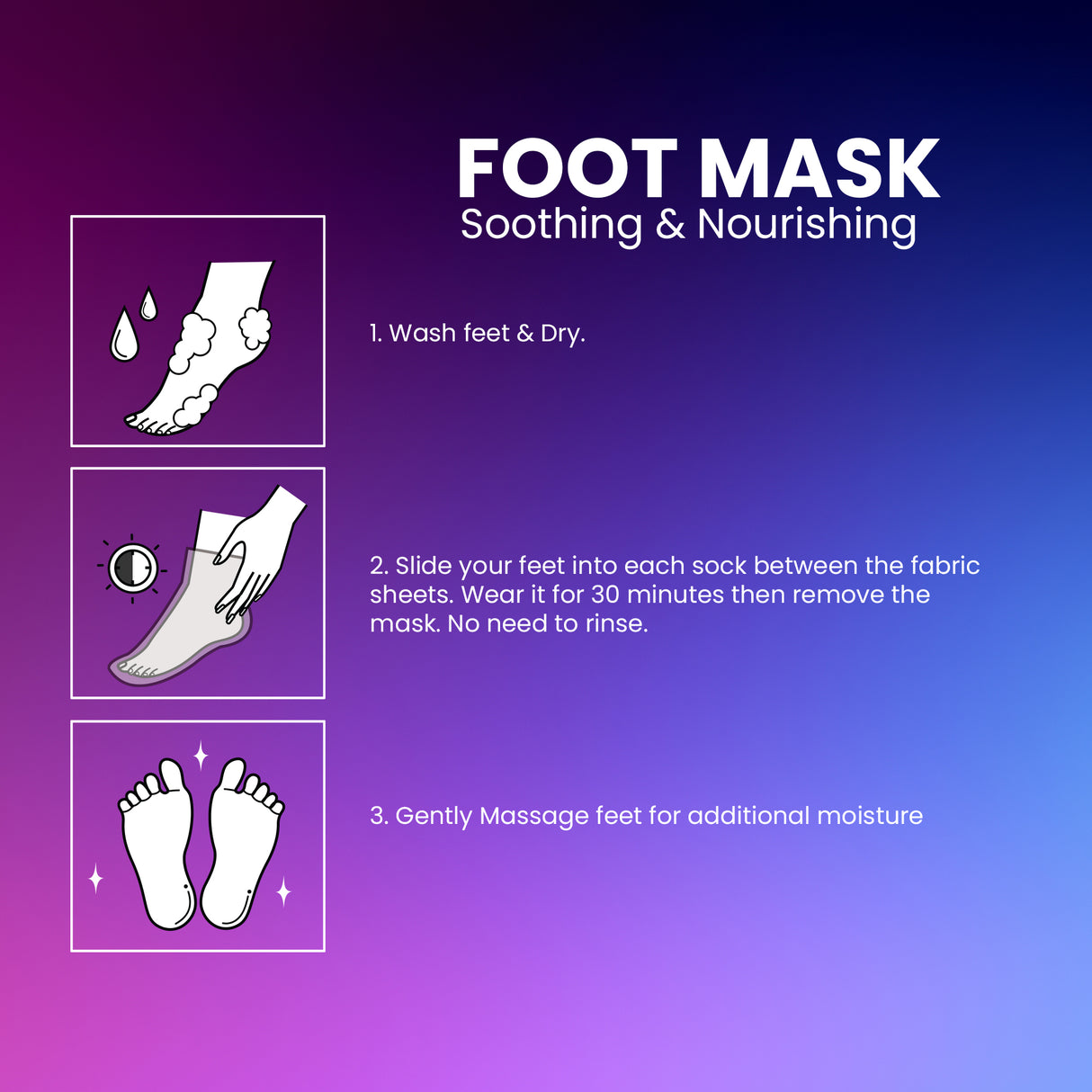 Rivaj Foot Mask