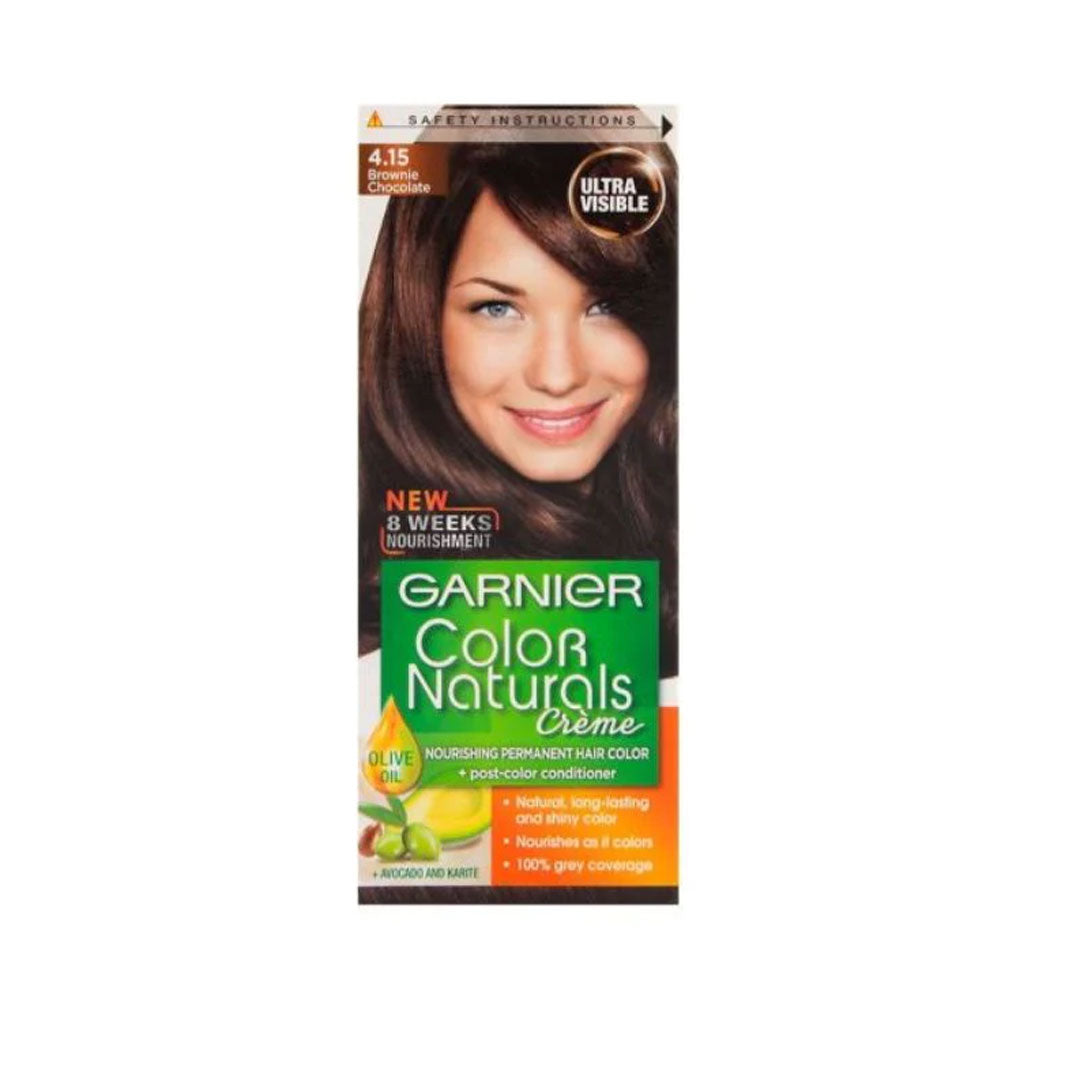 Garnier Color Naturals Hair Color - 4.15 Brownie Chocolate