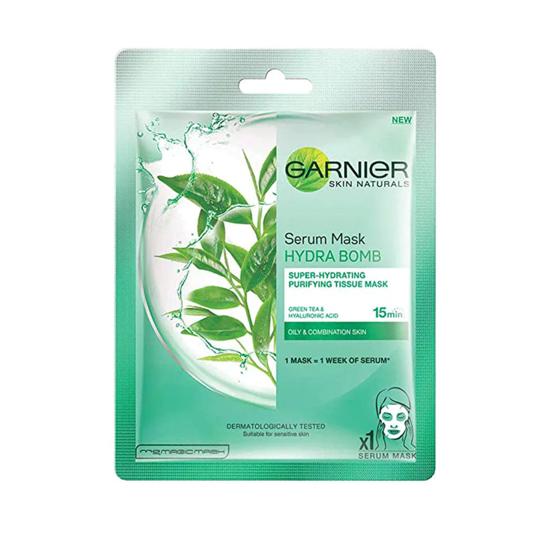 Garnier Mask Hydra Bomb Green Rebalancing 28G