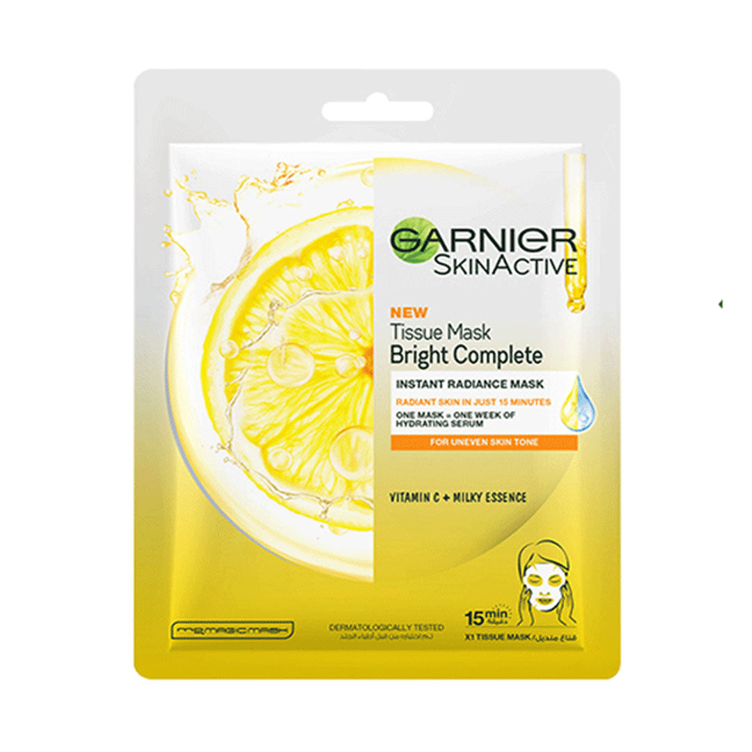 Garnier Light Complete Bright Up Tissue Face Sheet Mask 28g