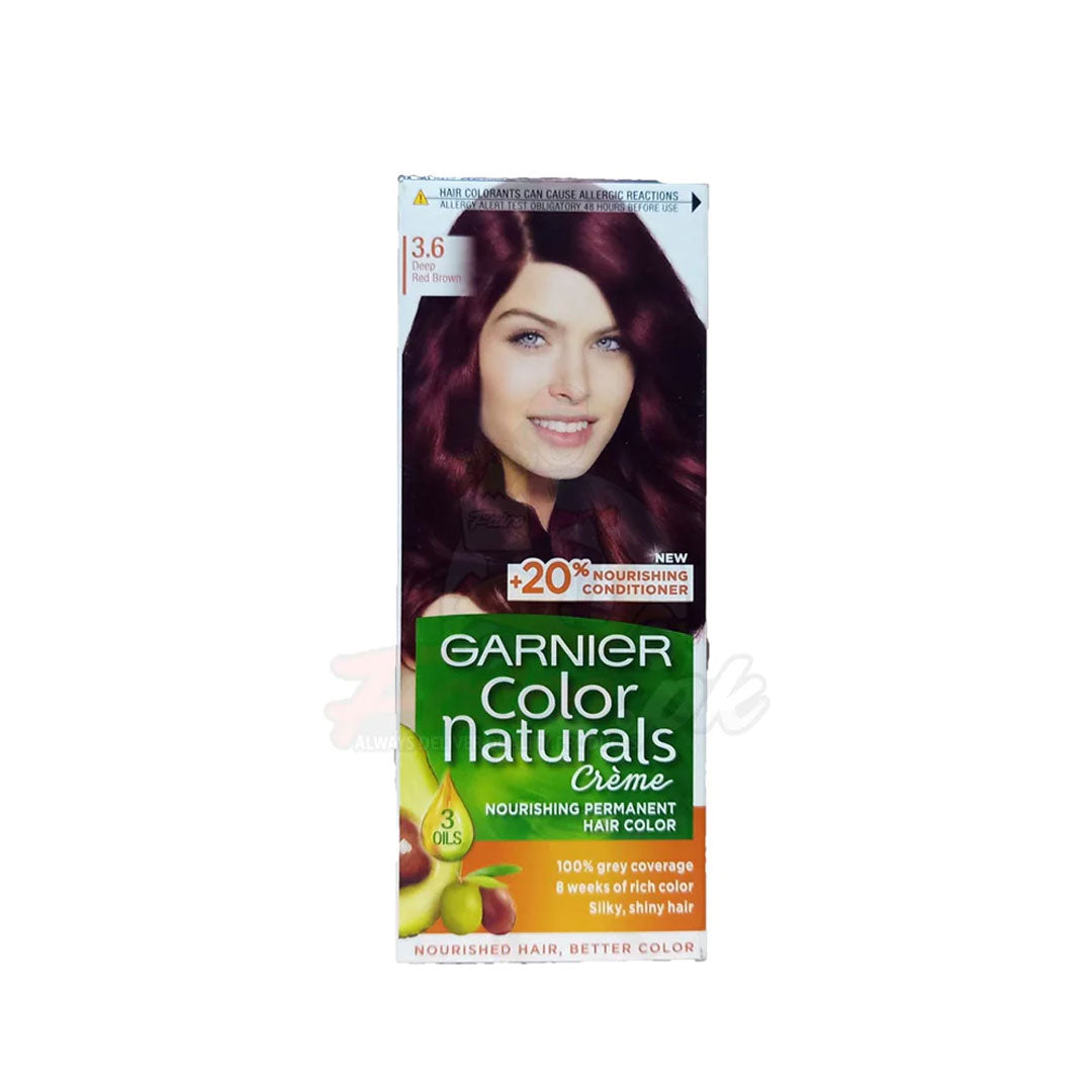 Garnier Naturals Hair Color - 3.6 Deep Red Brown