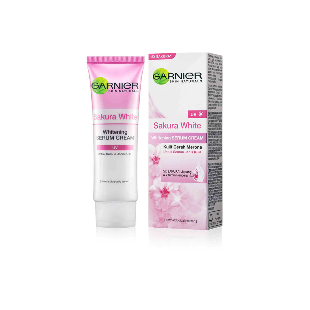 Garnier Sakura White UV Serum Cream 40ml