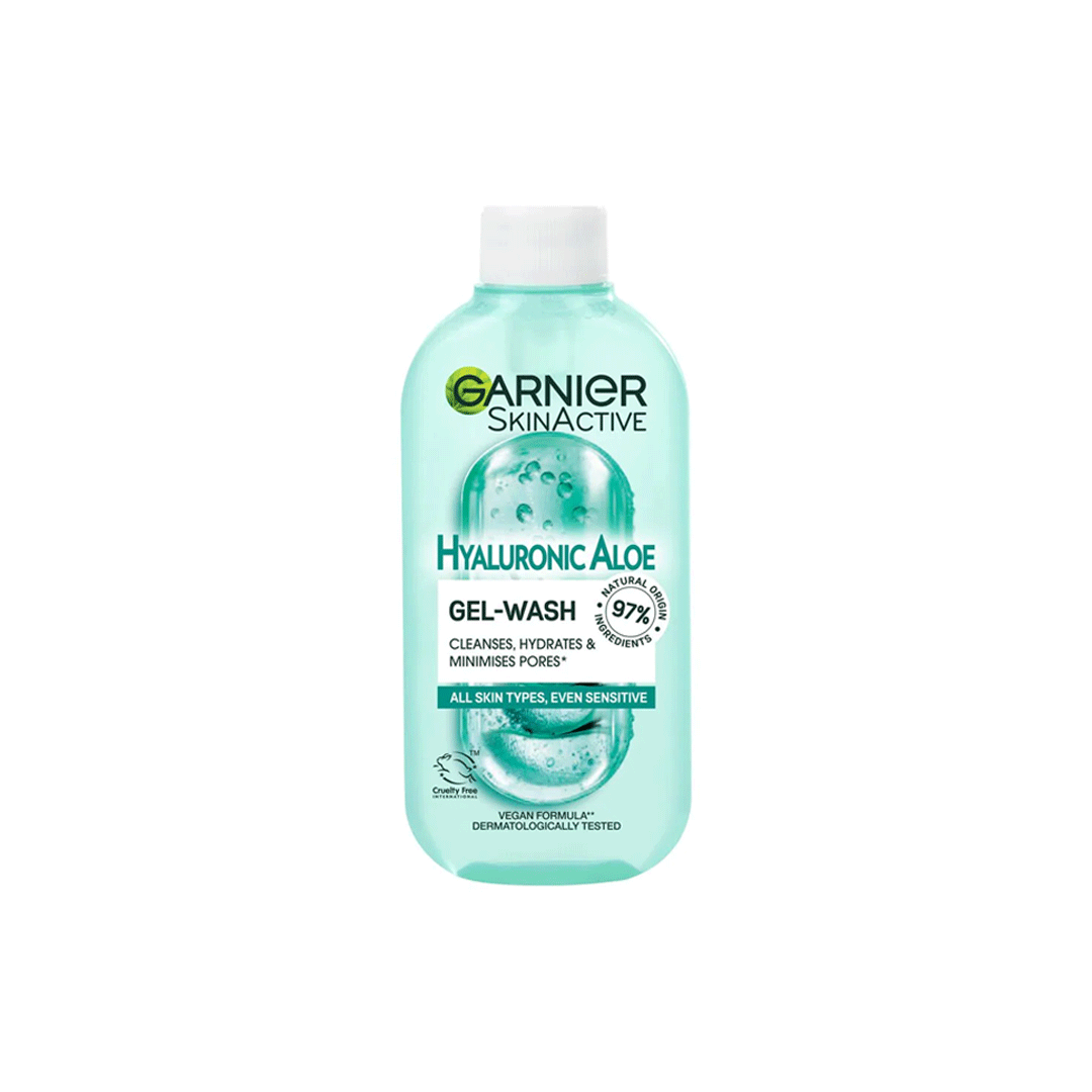 Garnier Skin Naturals Hyaluronic Aloe Gel Wash 200ml