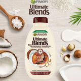 Garnier Ultimate Blends Coconut Milk and Macadamia Shampoo 400ml