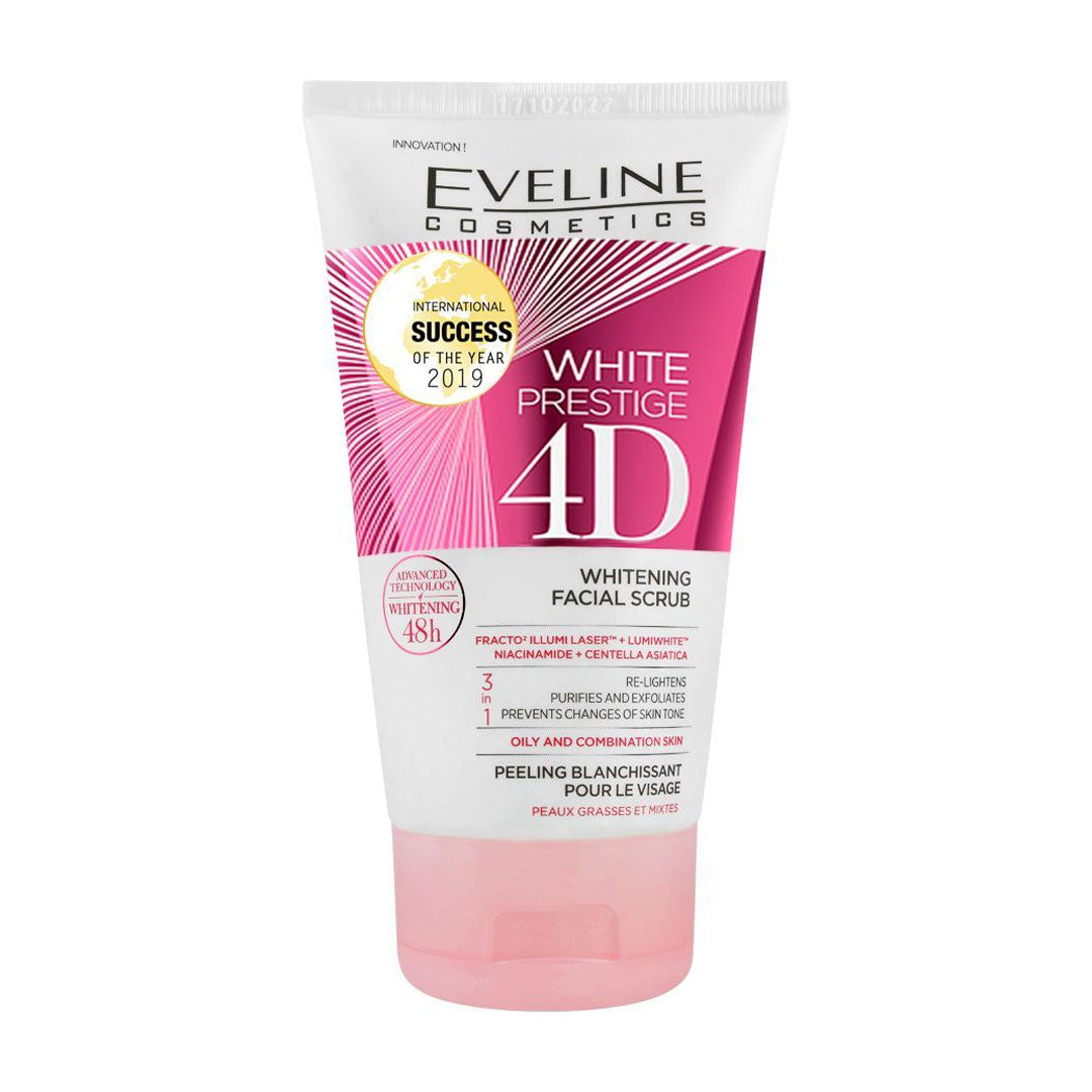 Eveline White Prestige 4D Whitening Facial Scrub 150ml